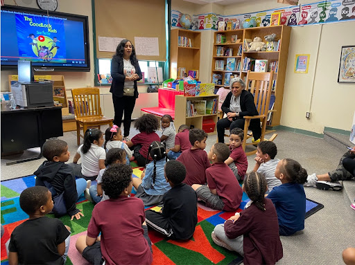 Author Visit at P.S. 11X Library